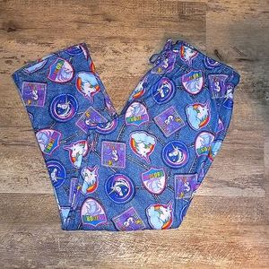 Unicorn theme Mens med pajama pants